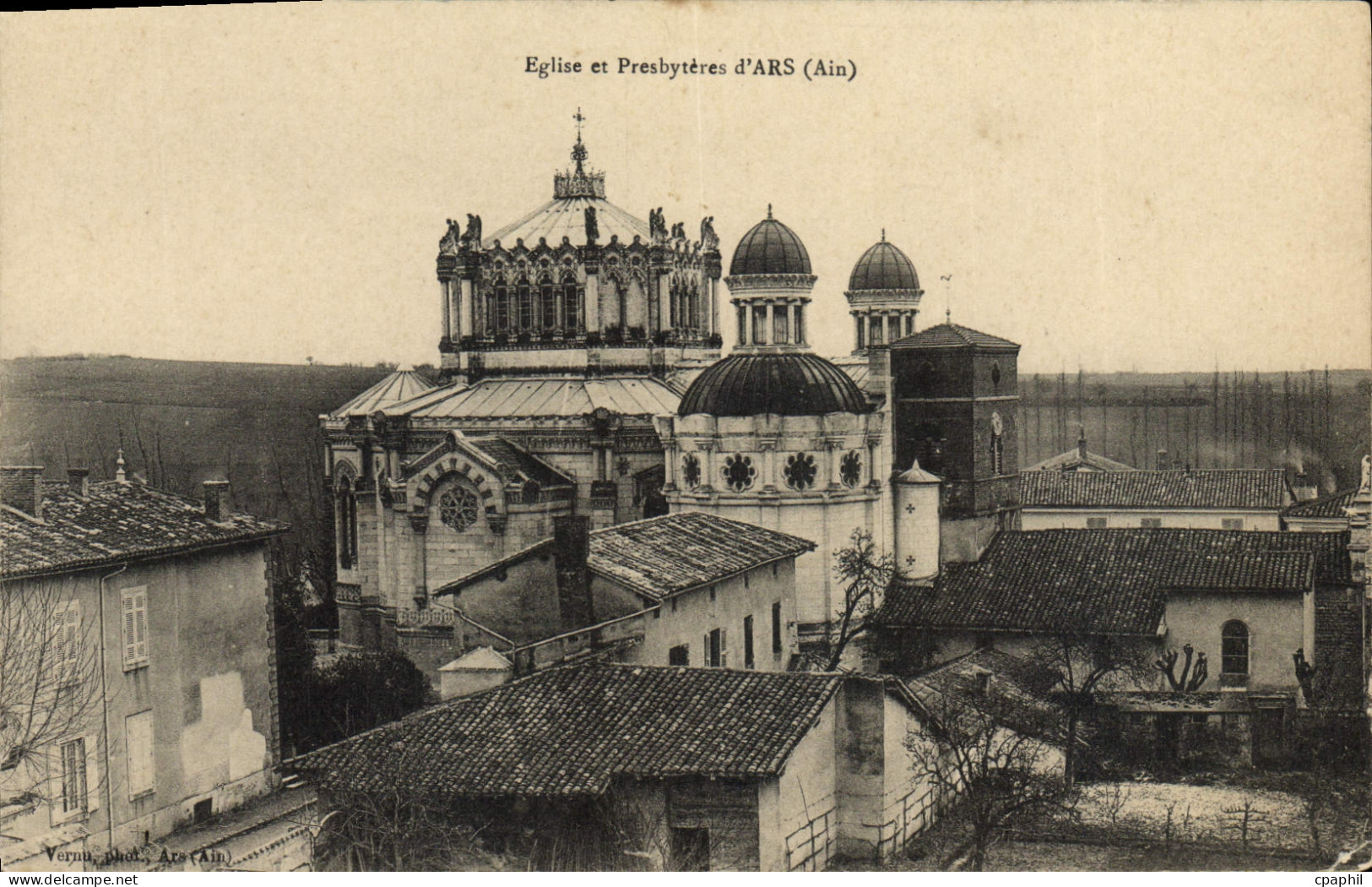CPA Eglise et Presbyteres d'Ars