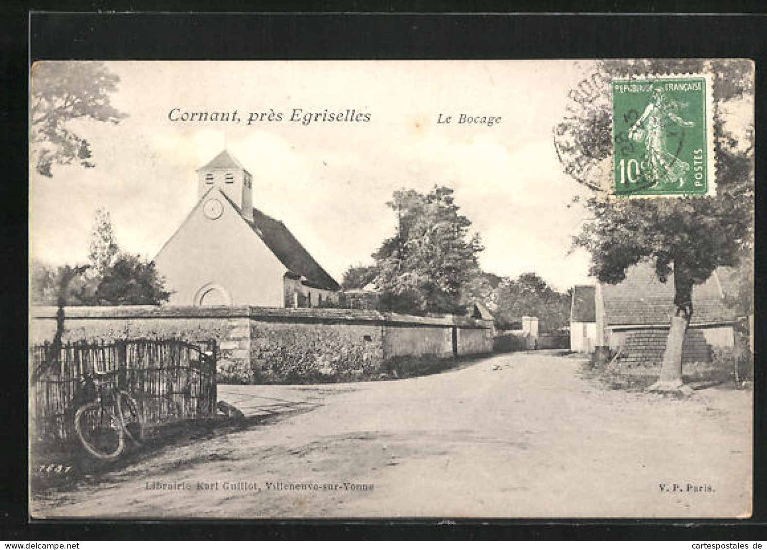 CPA Egriselles, Le Bocage