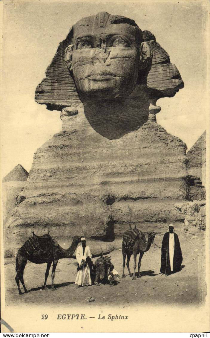 CPA Egypt Egypte Egypte Le Sphinx
