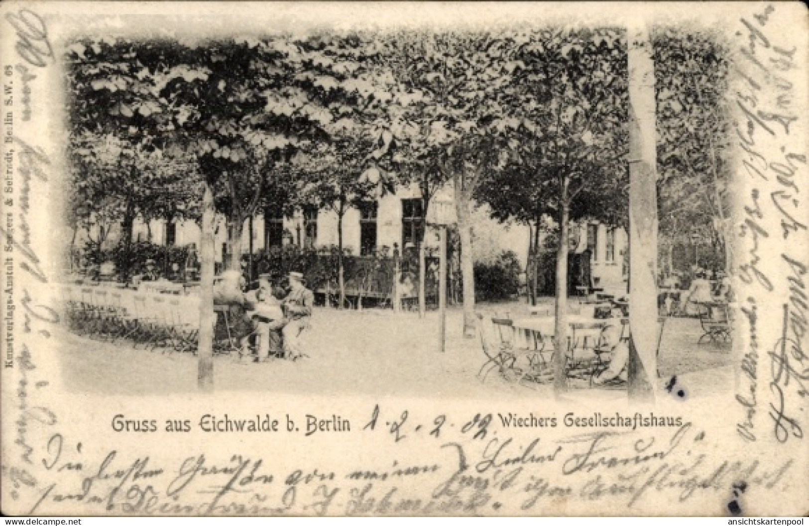 CPA Eichwalde in Brandenburg, Wiechers Gesellschaftshaus