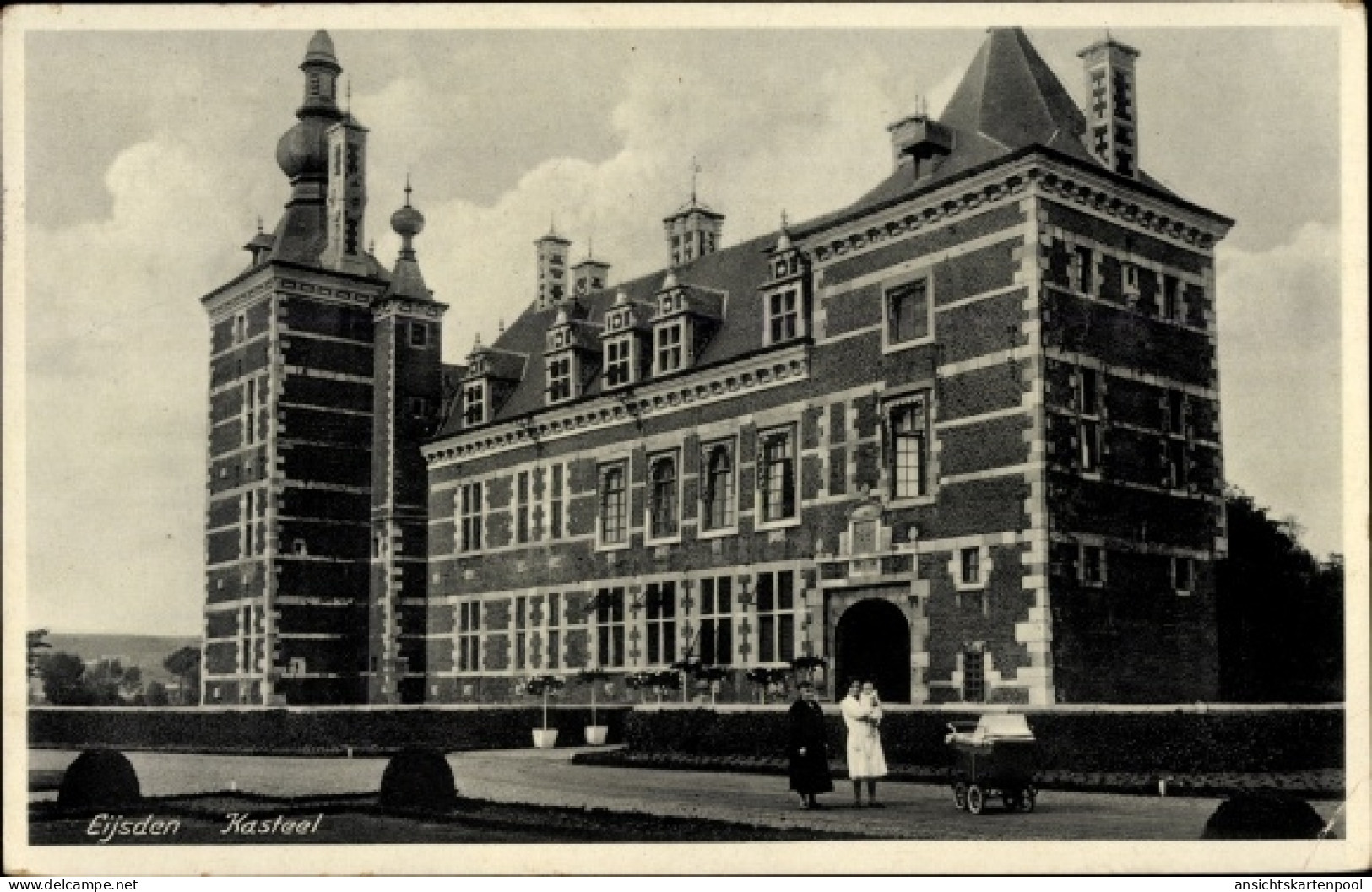 CPA Eijsden Margraten Limburg Niederlande, Kasteel