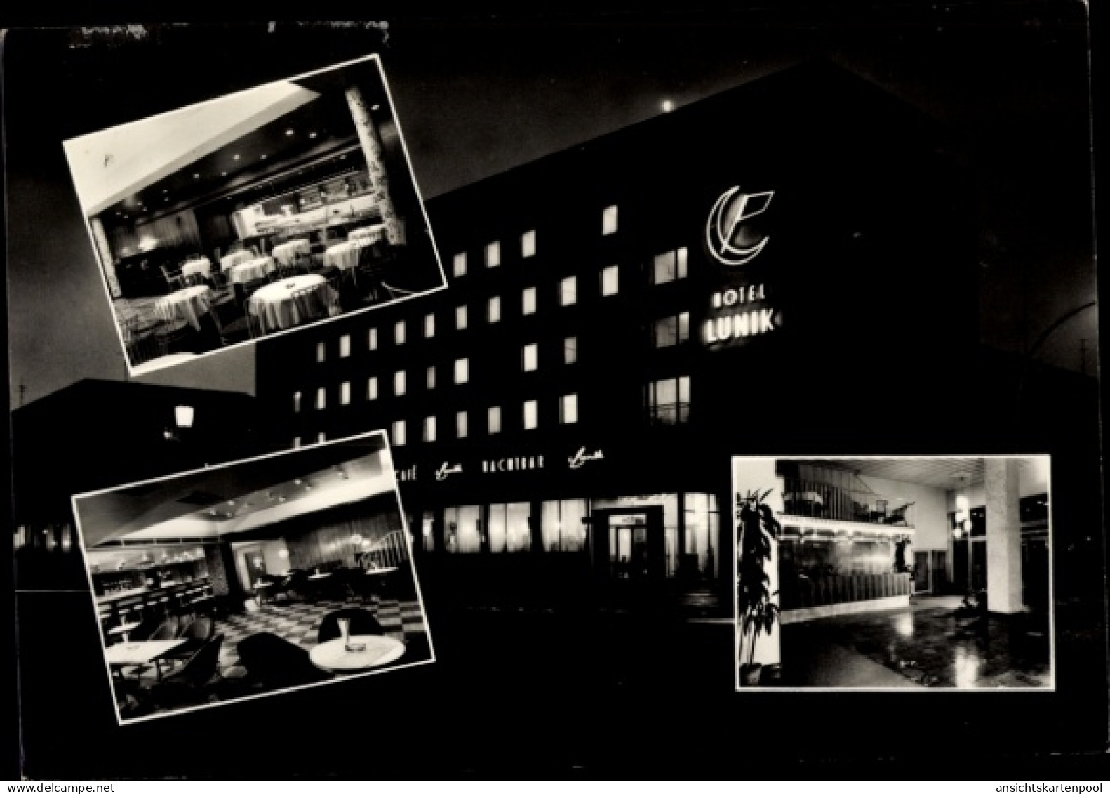 CPA Eisenhüttenstadt in Brandenburg, Hotel Lunik, Eisenhüttenstadt