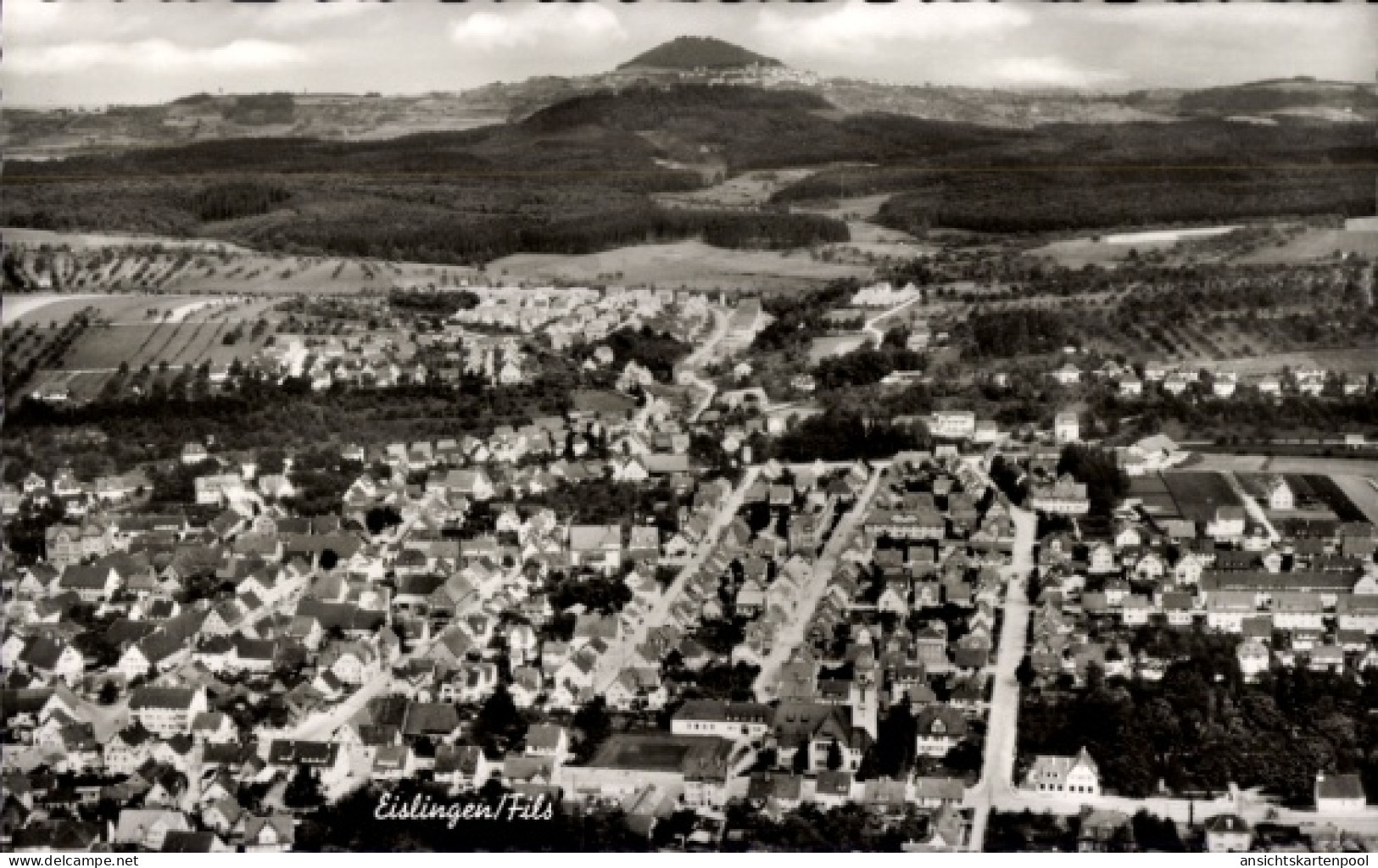CPA Eislingen an der Fils Württemberg, Fliegeraufnahme