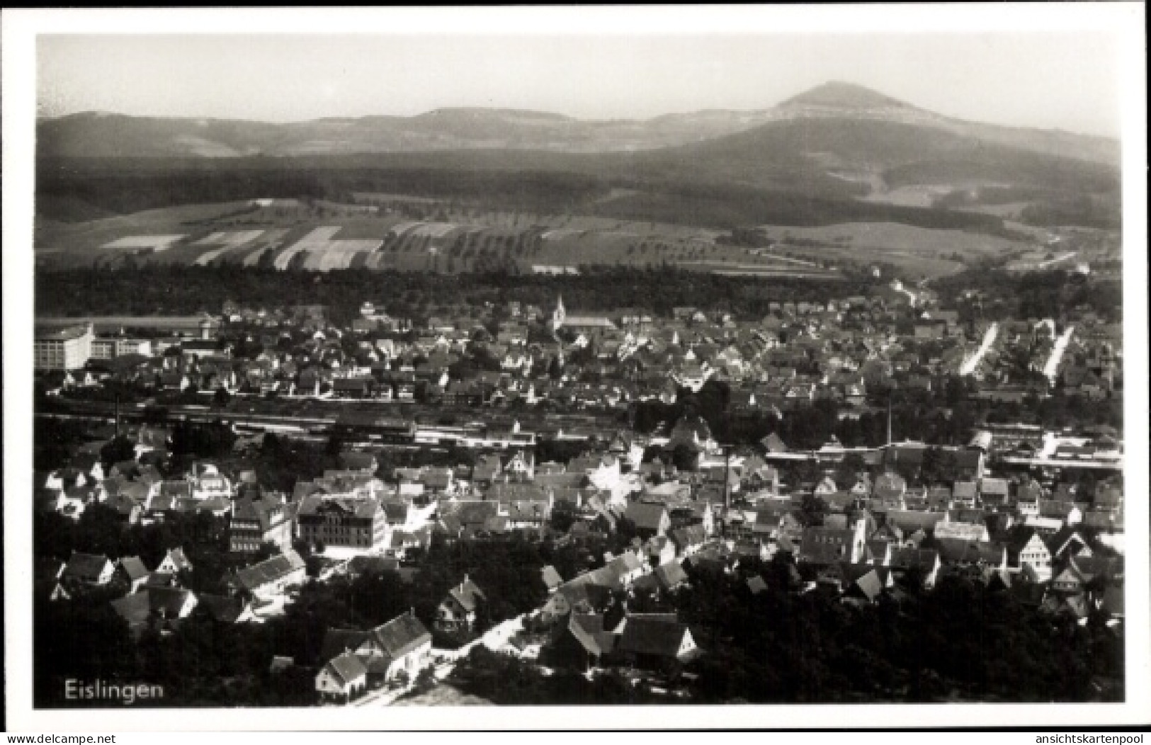 CPA Eislingen an der Fils Württemberg, Fliegeraufnahme