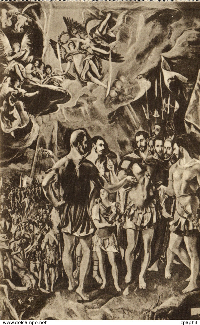 CPA El Escorial Salas Capitulares Greco Conversion de San Mauricio