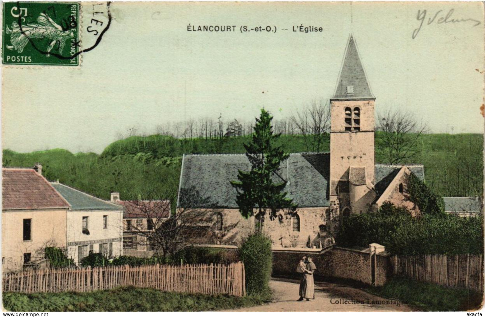 CPA ELANCOURT Église (617879)