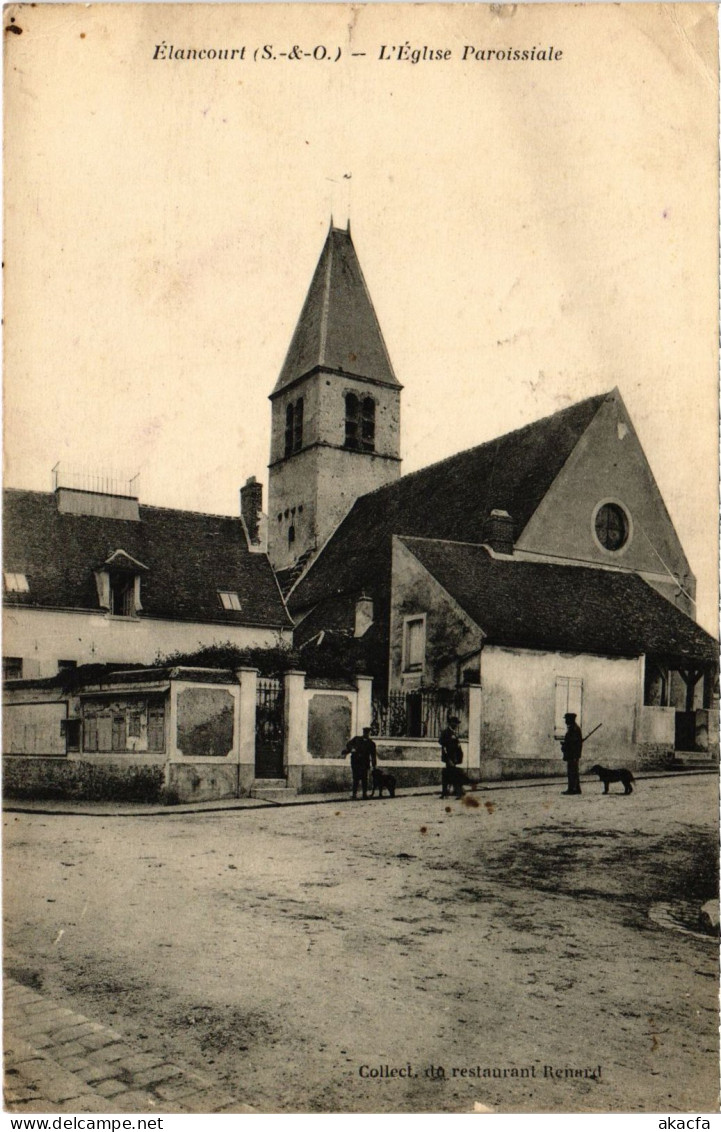 CPA ELANCOURT L'Eglise Paroissiale (1412266)