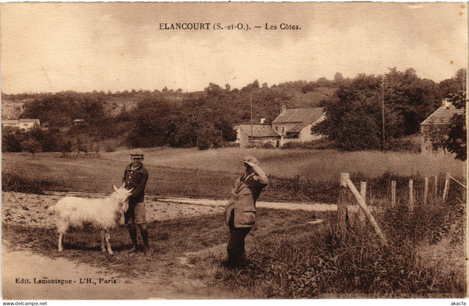 CPA Elancourt Les Cotes FRANCE (1378569)