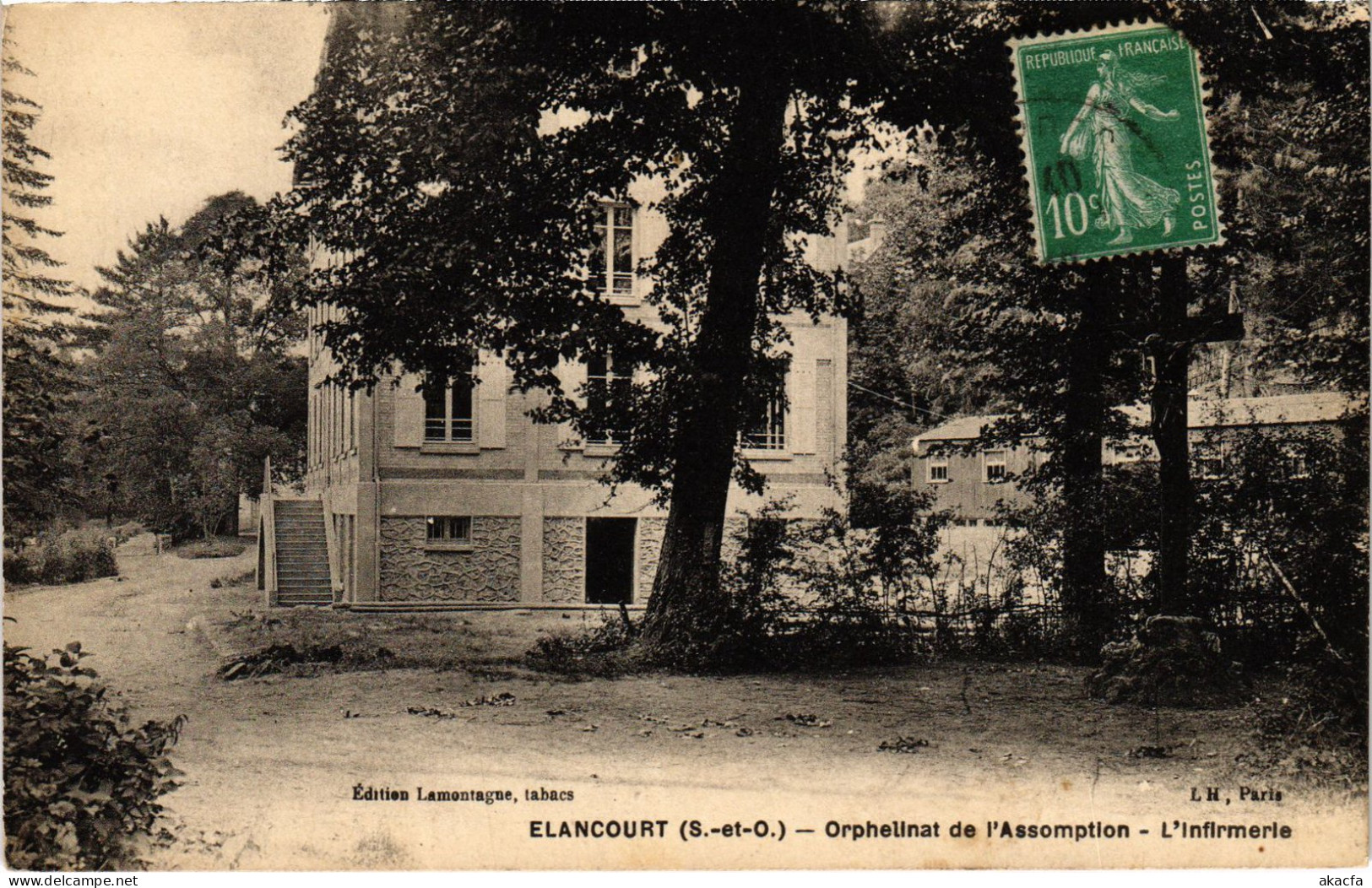 CPA ELANCOURT Orphelinat de l'Assomption - Infirmerie (1412025)