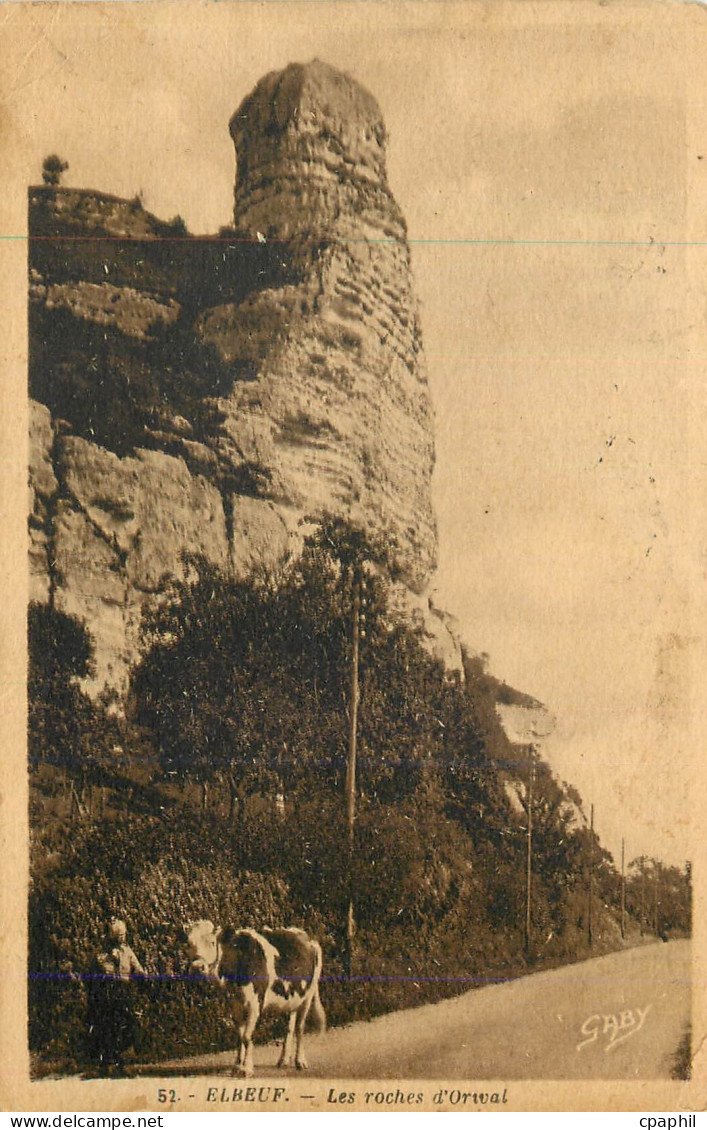 CPA Elbeuf Les Roches d'Ornival