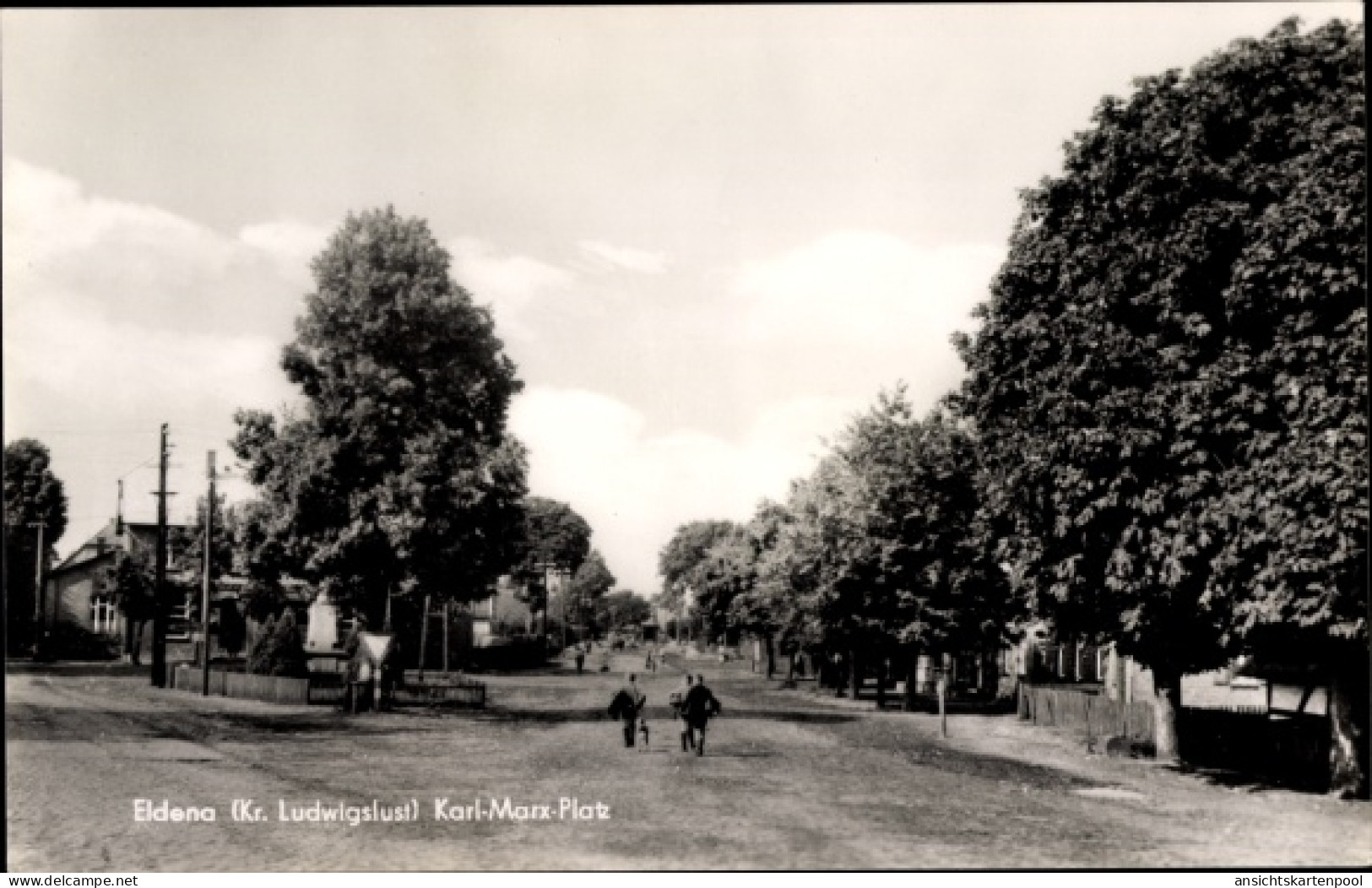 CPA Eldena in Mecklenburg, Karl Marx Platz