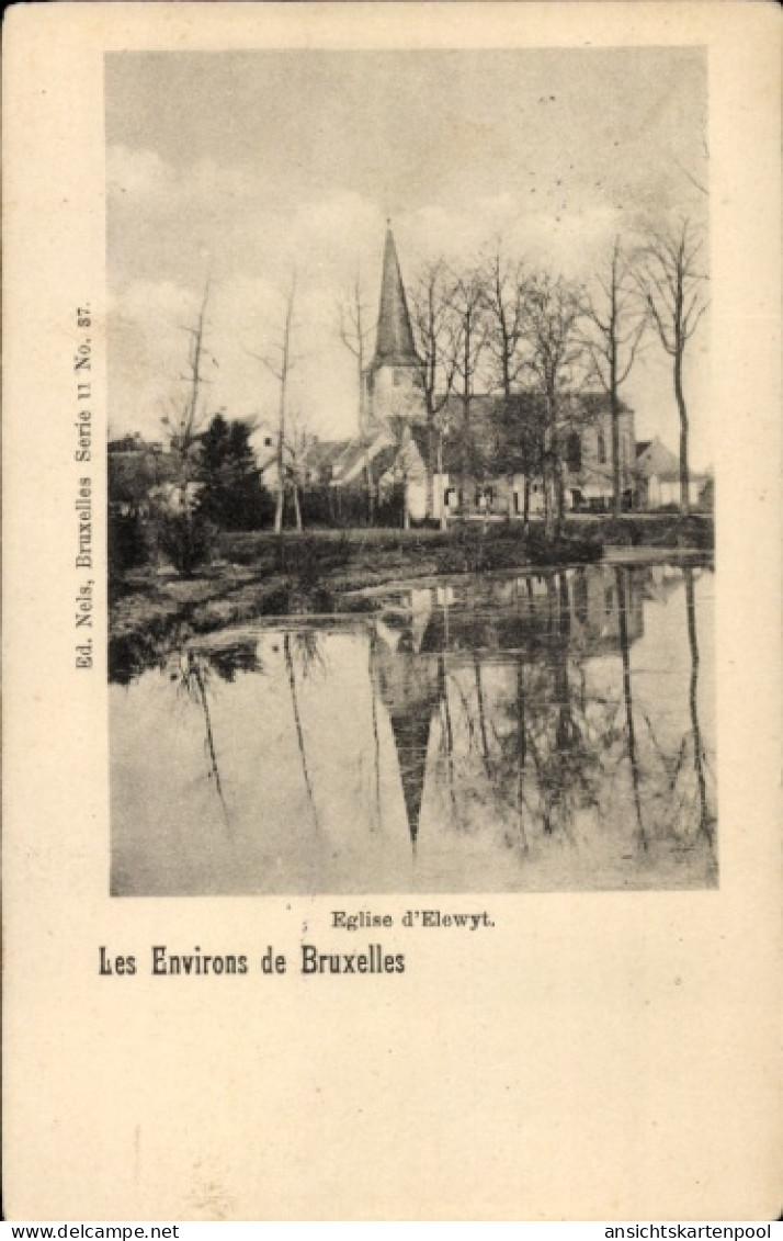CPA Elewijt Zemst Sempst Flämisch-Brabant Flandern, Kirche