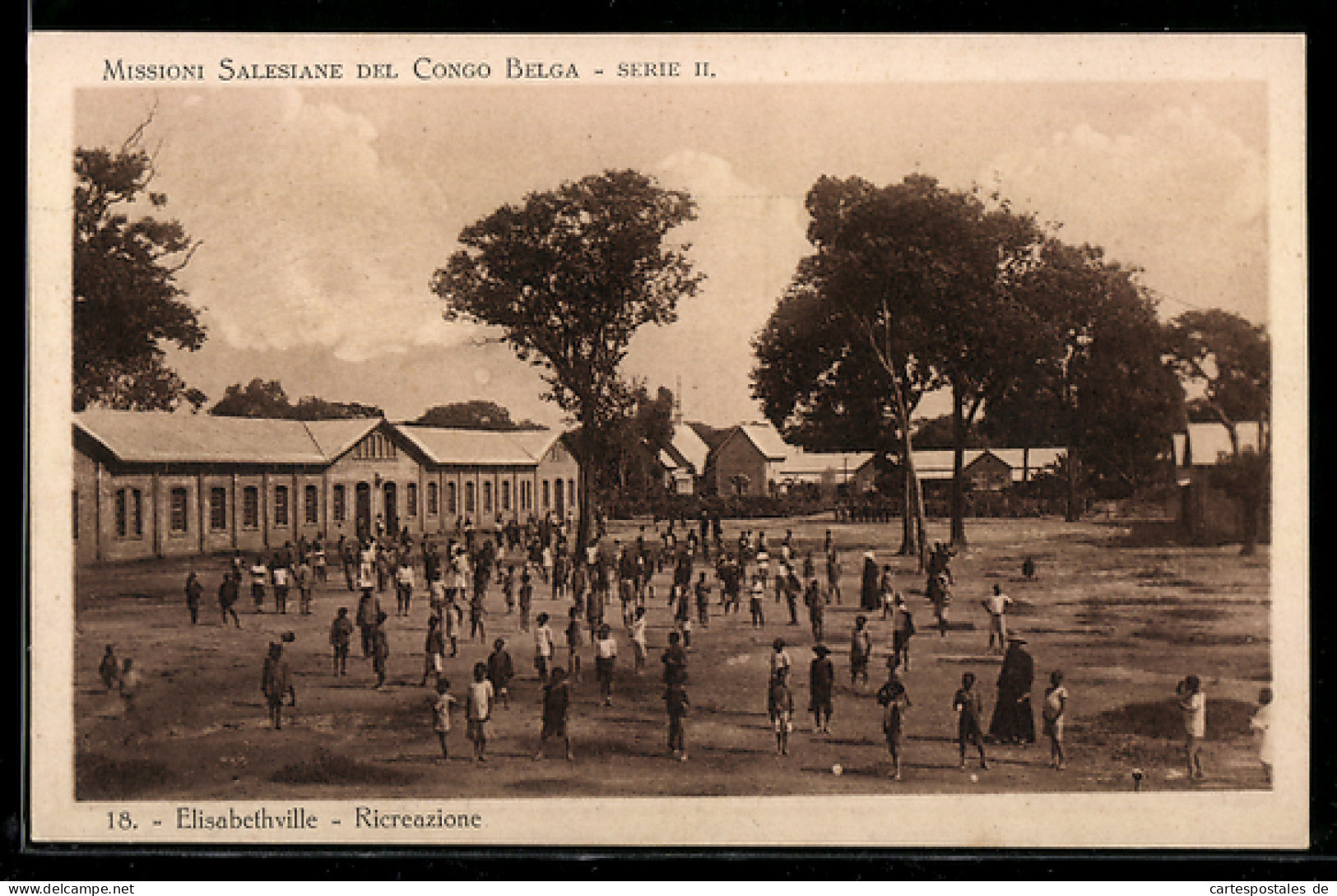 CPA Elisabethville, Missioni Salesiane del Congo Belga, Ricreazione