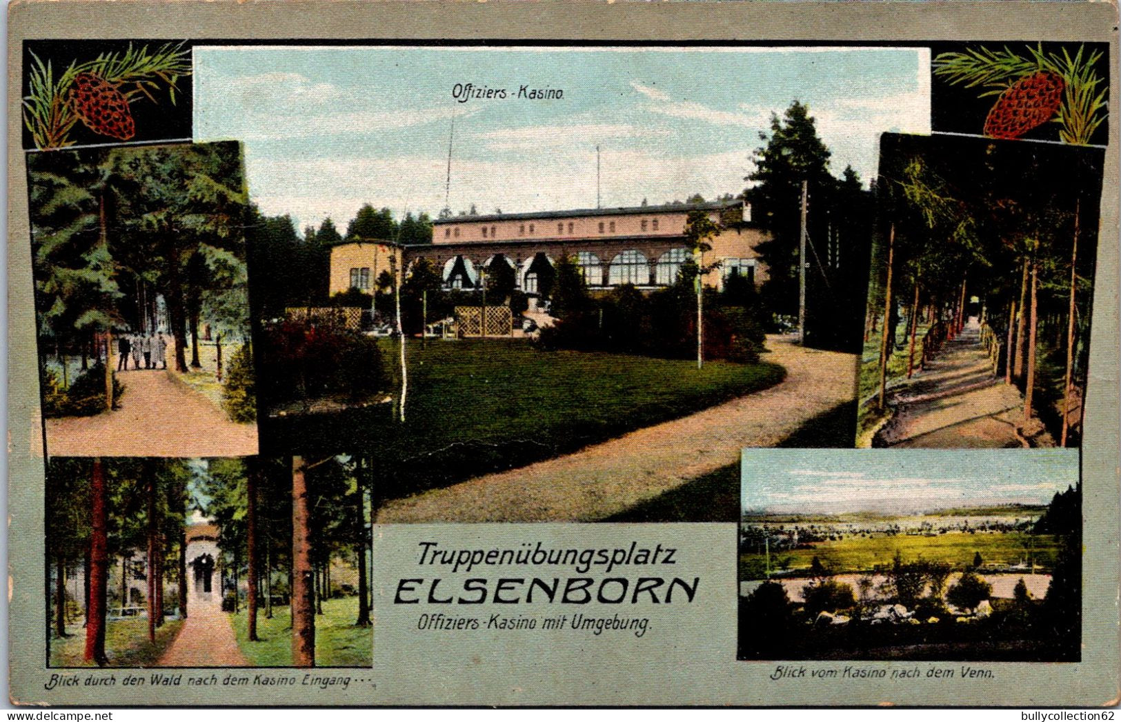 CPA -    ELSENBORN  -  Offiziers kasino