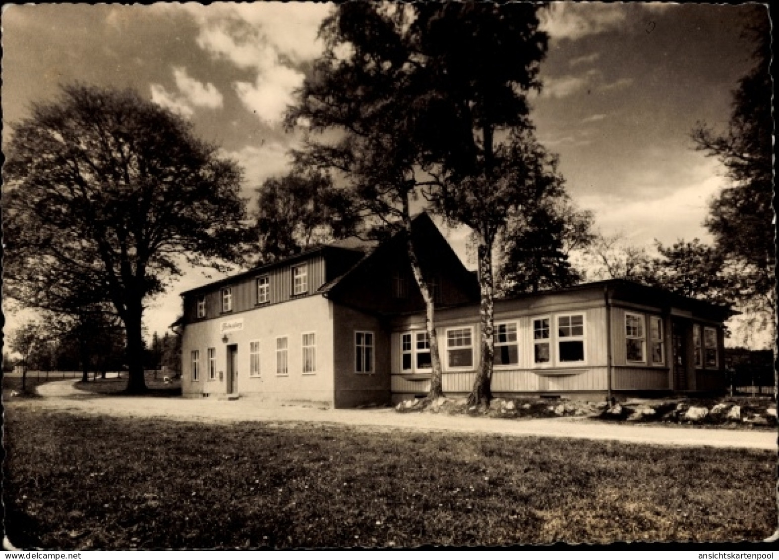 CPA Elterlein im Erzgebirge, Gaststätte Finkenburg