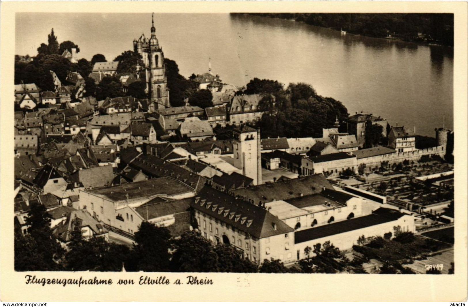 CPA Eltville am Rhein - Flugzeugaufnahme von Eltville GERMANY (859633)