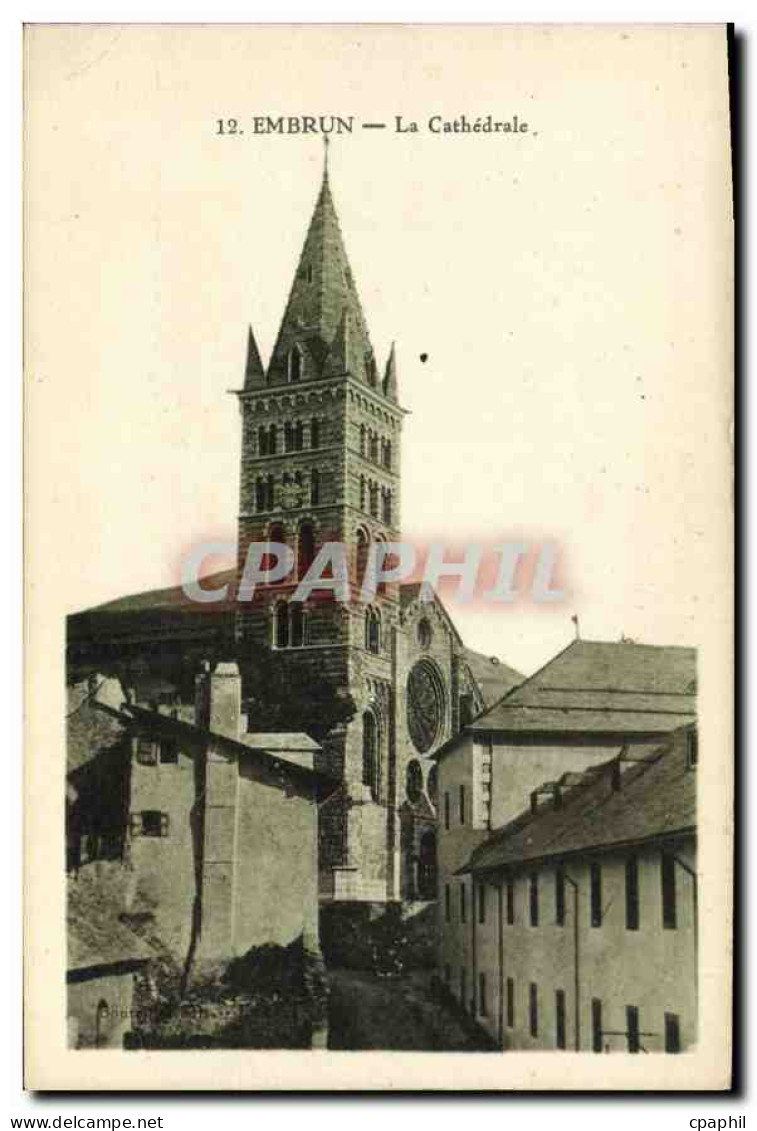 CPA Embrun La Cathedrale