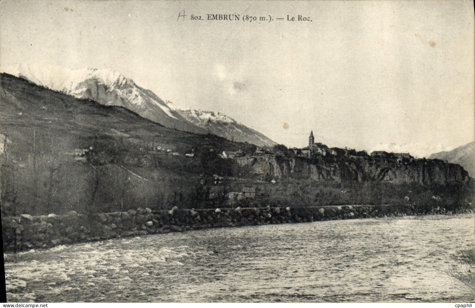 CPA Embrun le Roc