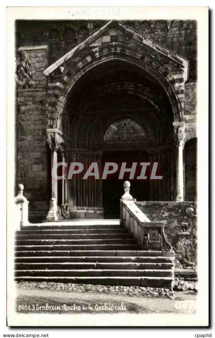 CPA Embrun Porche de la Cathedrale