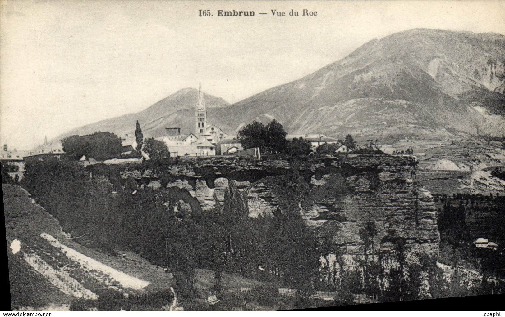 CPA Embrun Vue du Roc