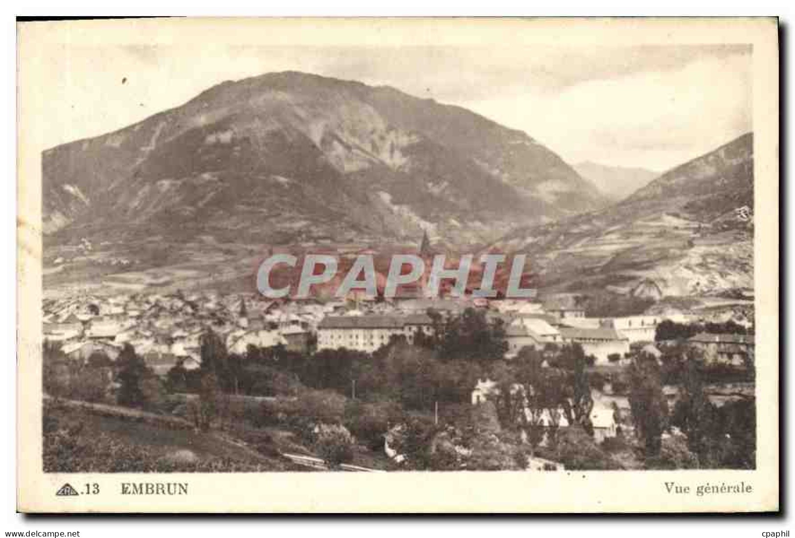CPA Embrun Vue generale