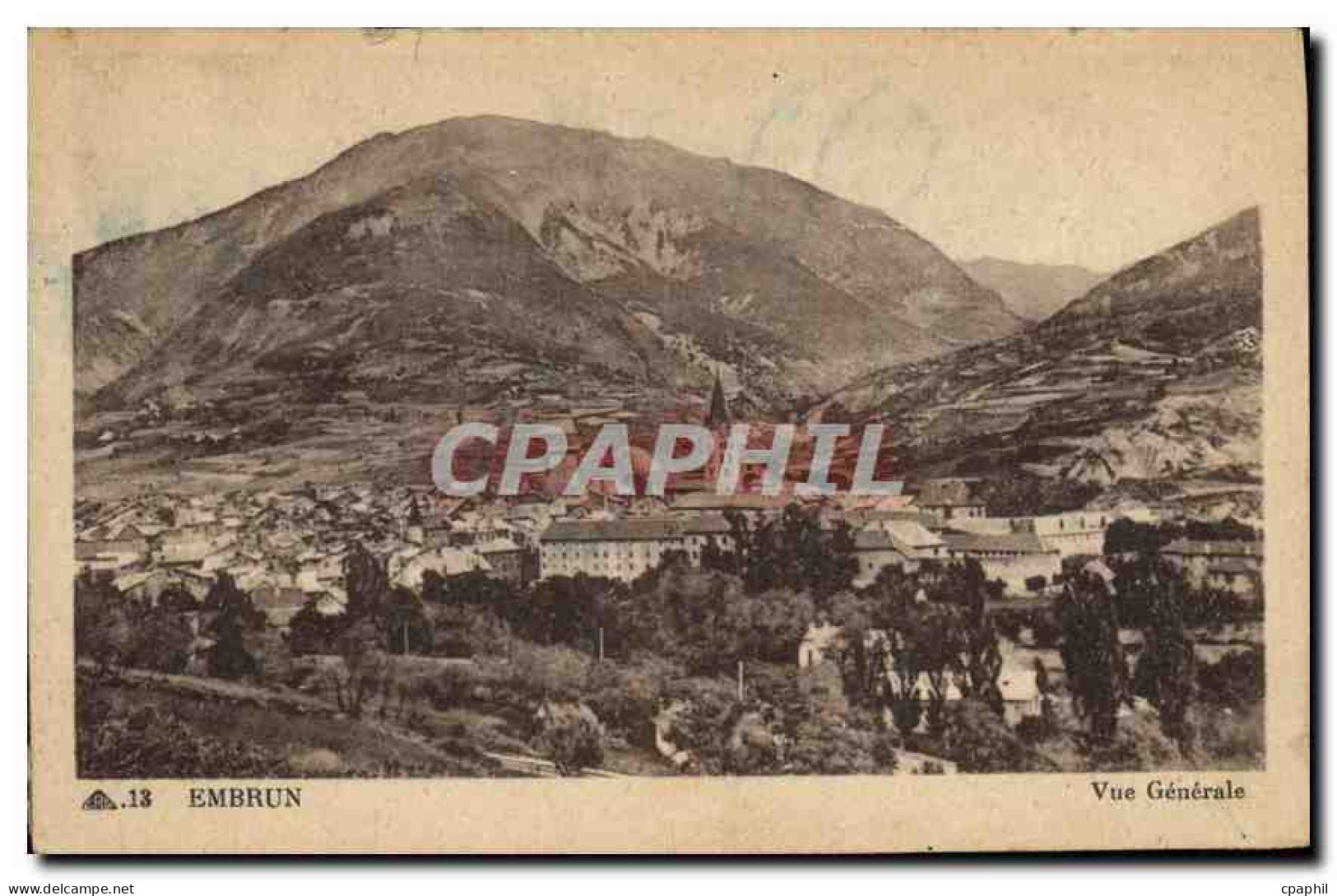 CPA Embrun Vue Generale