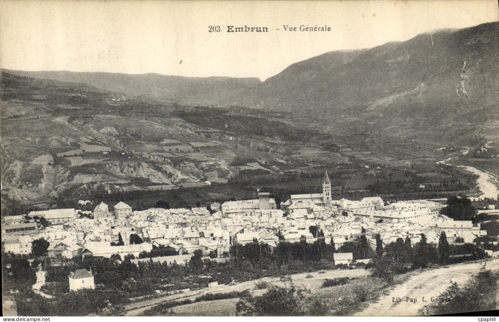 CPA Embrun vue generale