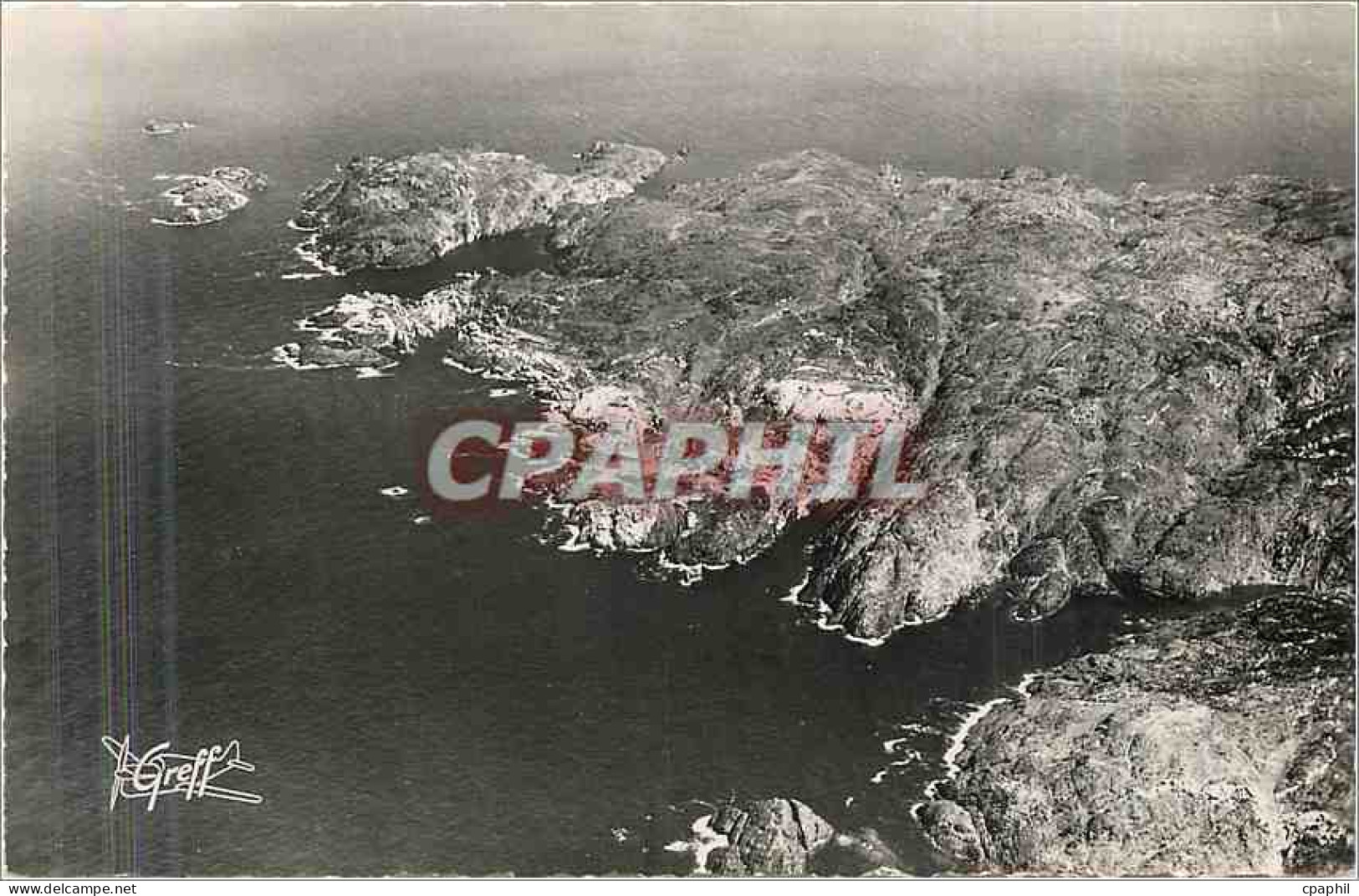 CPA En Roussillon le cap de la vieille vue aerienne