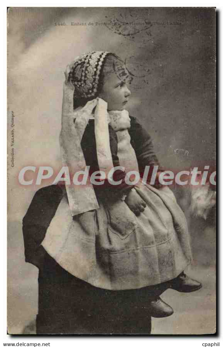 CPA enfant de Penmarch environs de Pont-l'abbé