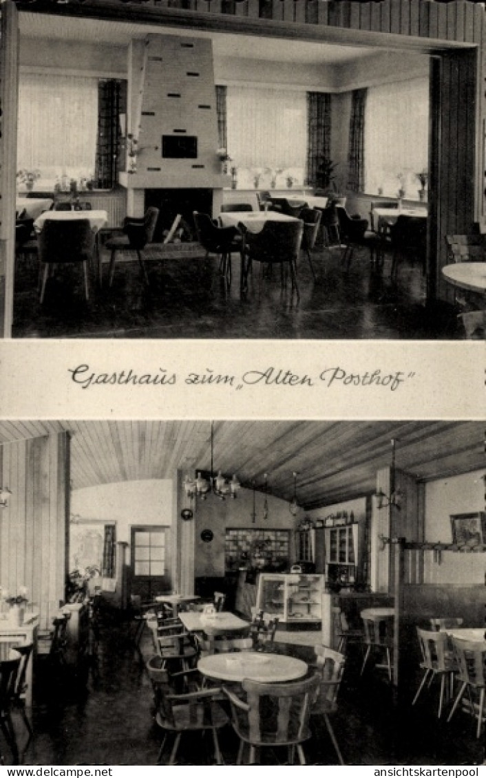 CPA Engensen Burgwedel Niedersachsen, Gasthof zum alten Posthof