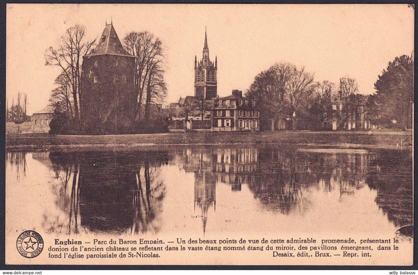 +++ CPA - ENGHIEN - EDINGEN - Parc du Baron Empain - Desaix   //