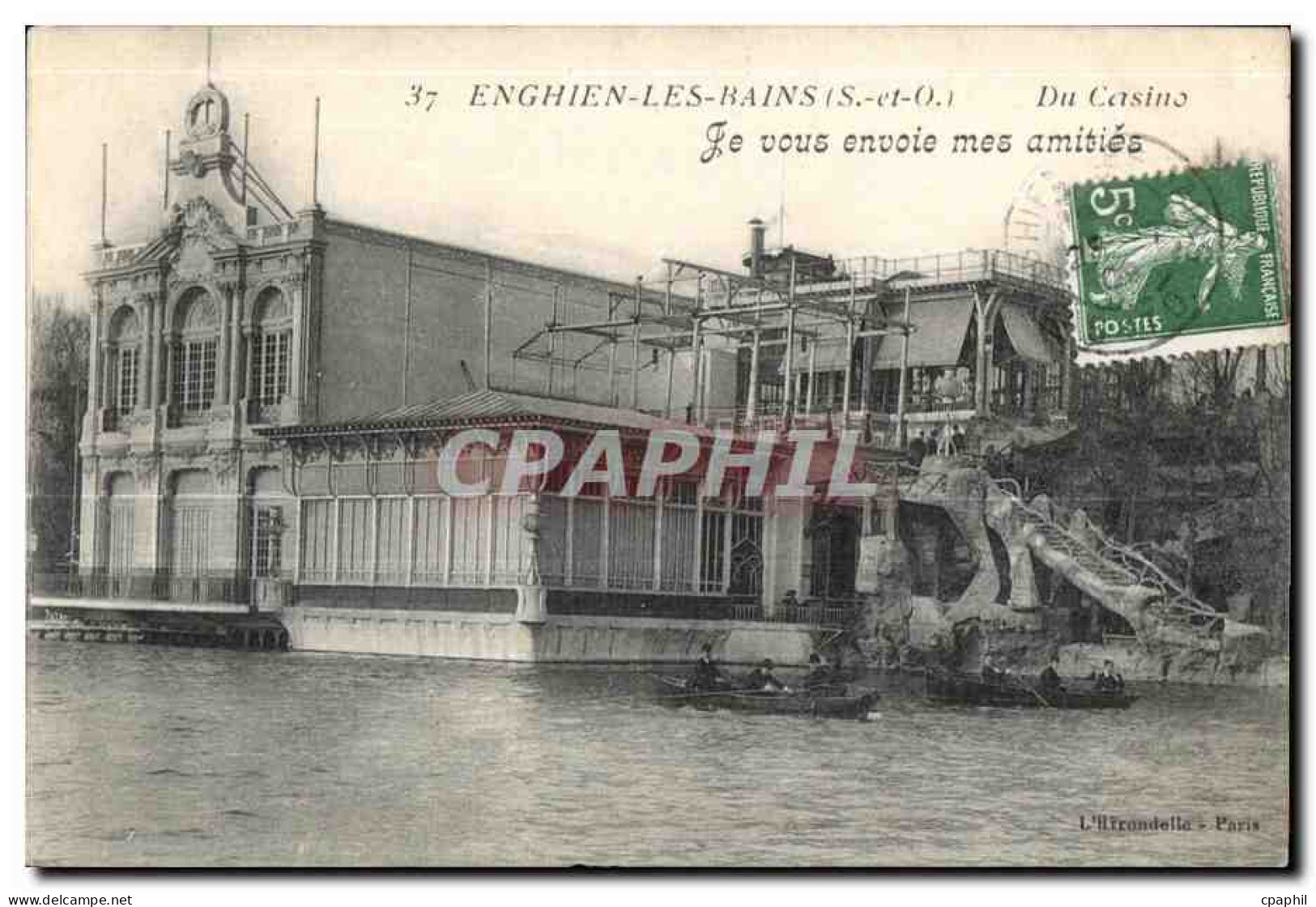 CPA Enghien Les Bains Du Casino