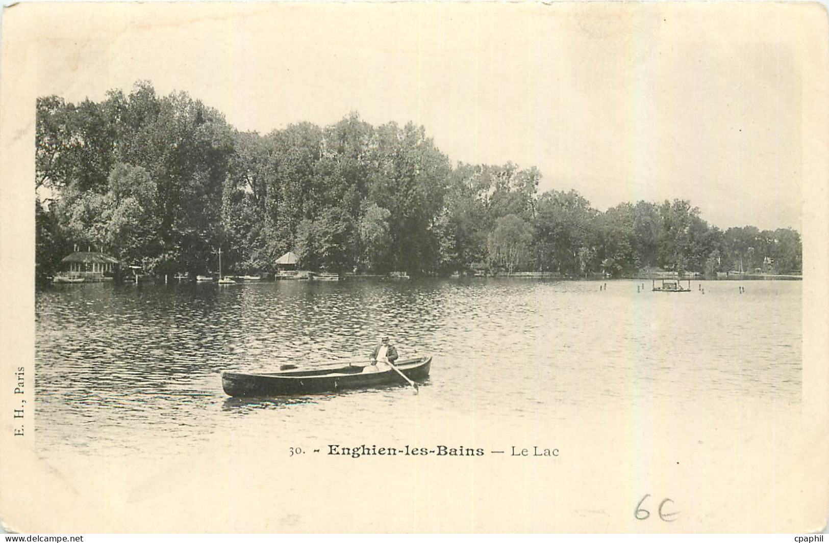 CPA Enghien les Bains Le Lac