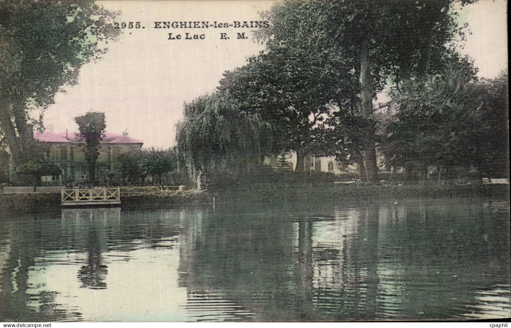 CPA Enghien les Bains Le Lac