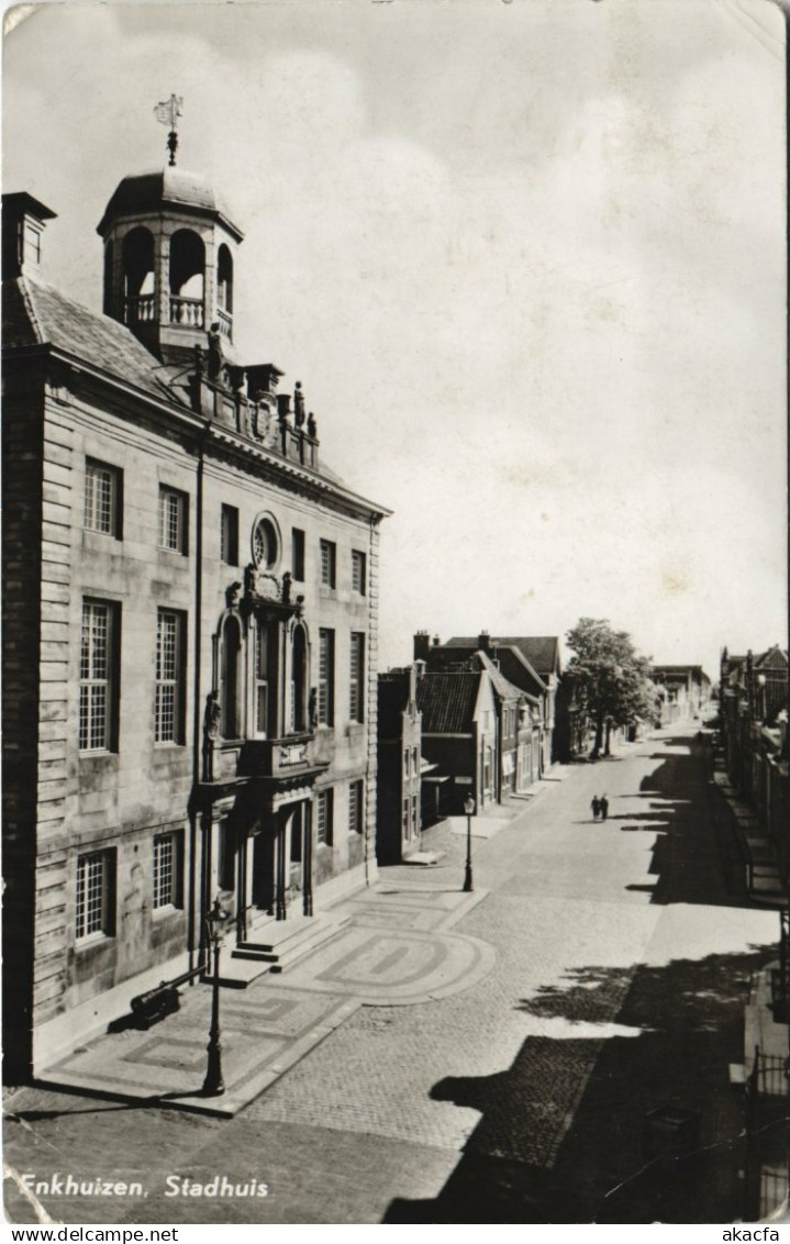 CPA ENKHUIZEN Stadhuis NETHERLANDS (713742)