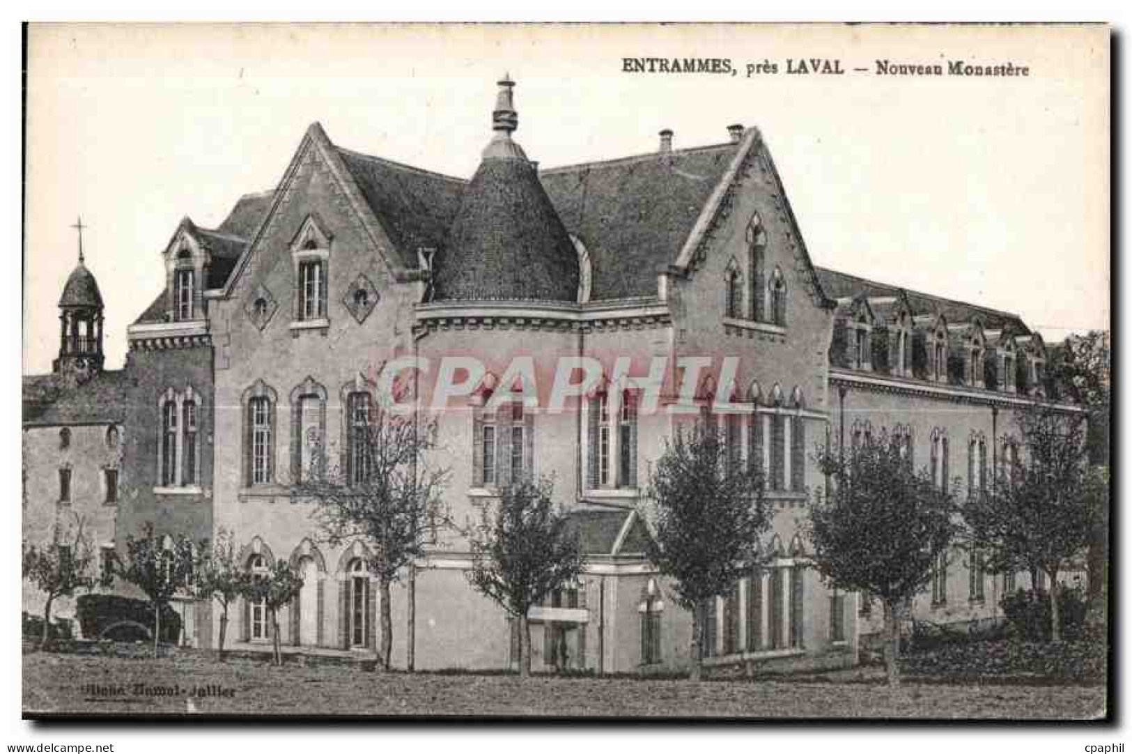 CPA Entrammes pres laval nouveau monastere