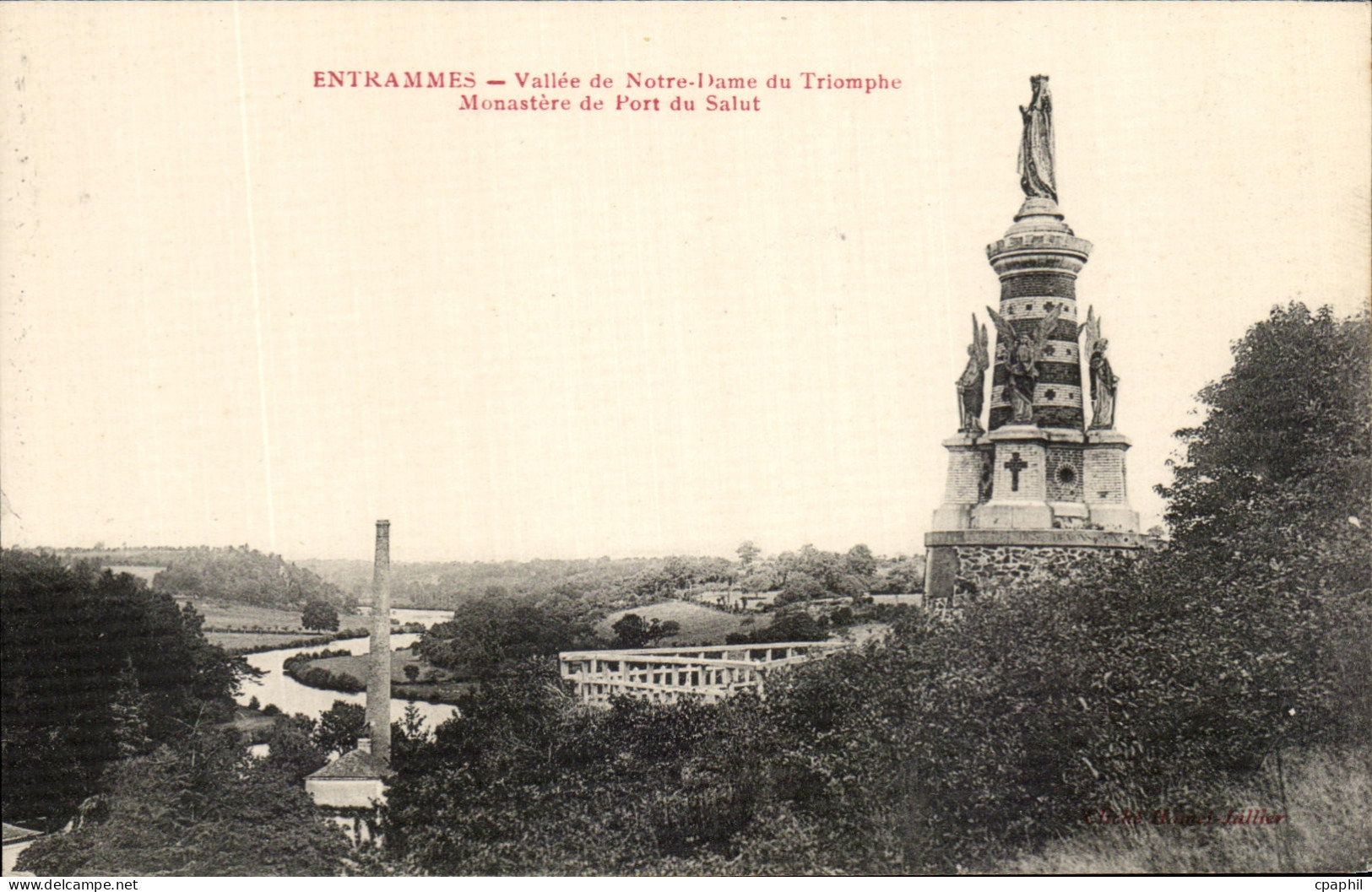 CPA Entrammes Vallee de Notre Dame du Triomphe Monastere de Port du salut