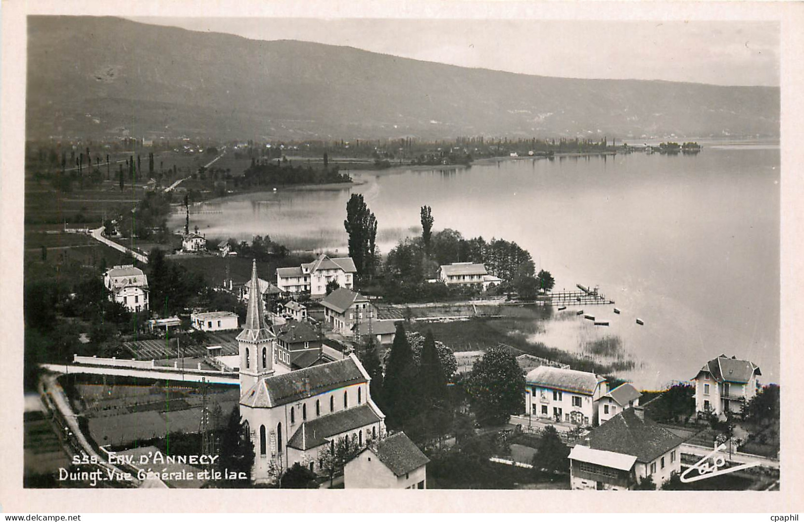 CPA Env. D'ANNECY Duingt