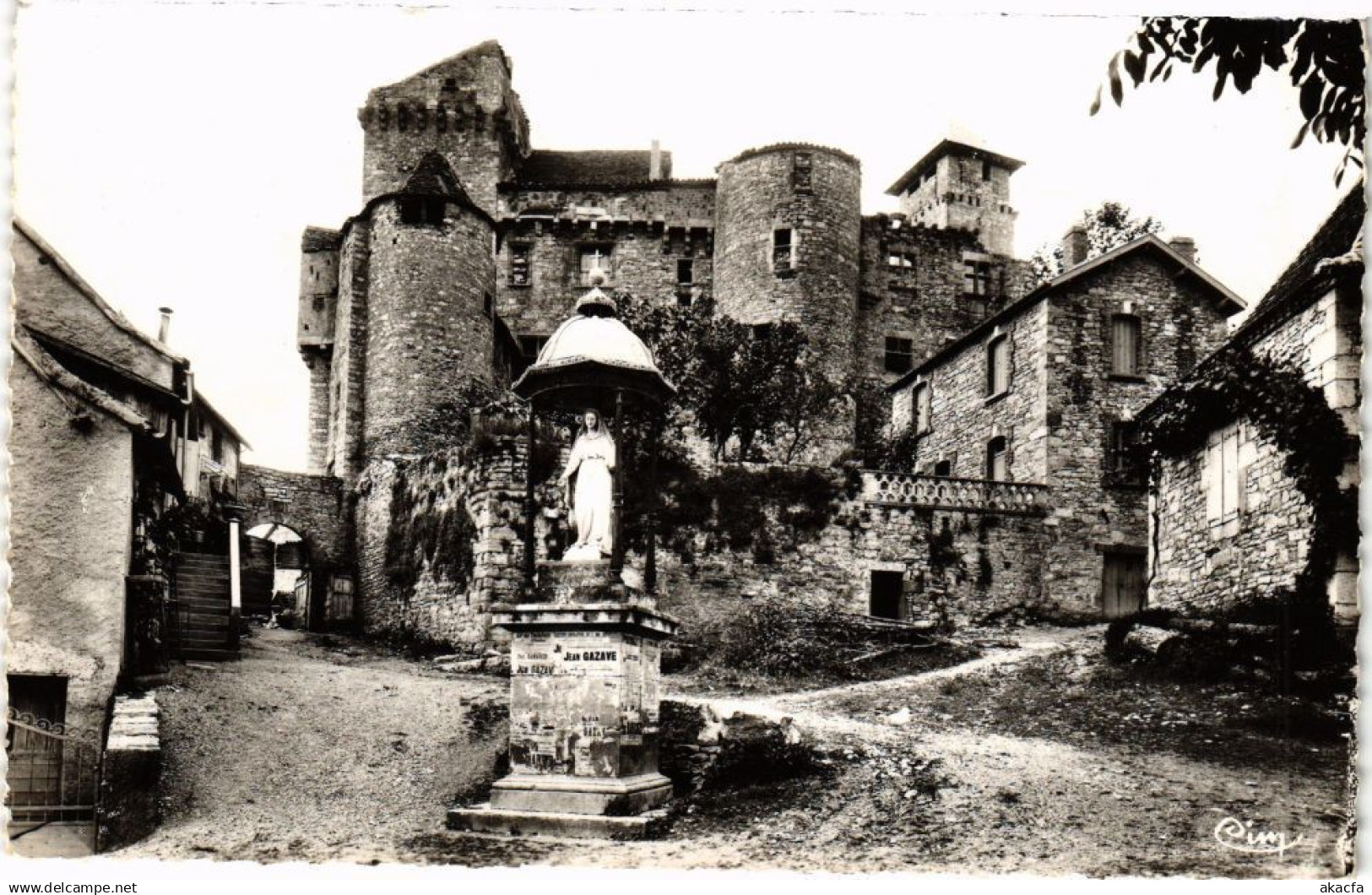 CPA Env. de Cajarc-Chateau de Salvagnac (261723)