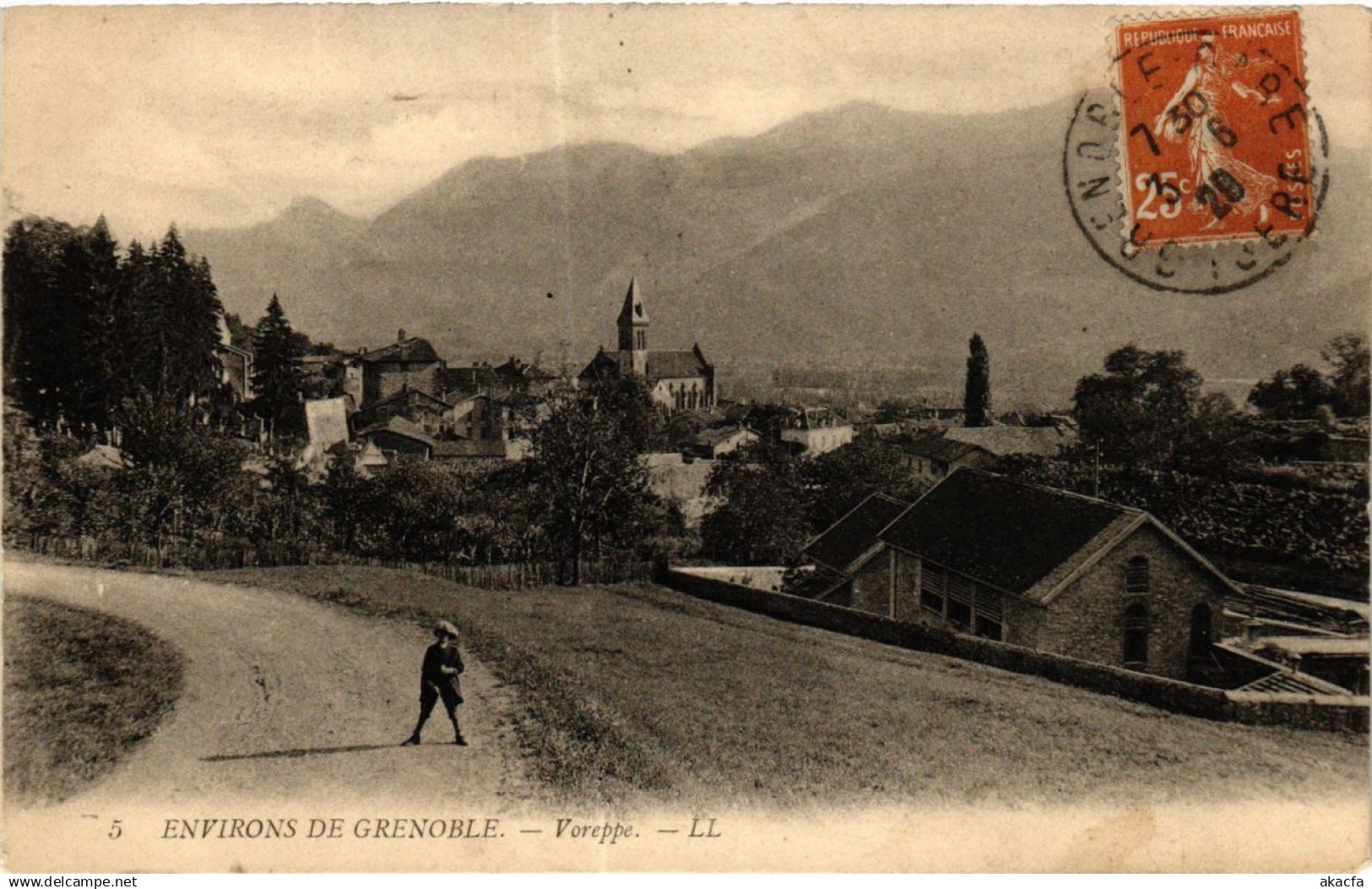 CPA Env. de GRENOBLE - Voreppe (247219)
