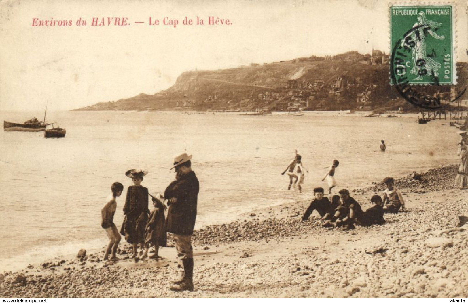 CPA Env. de HAVRE - Le Cap de la Heve (200910)
