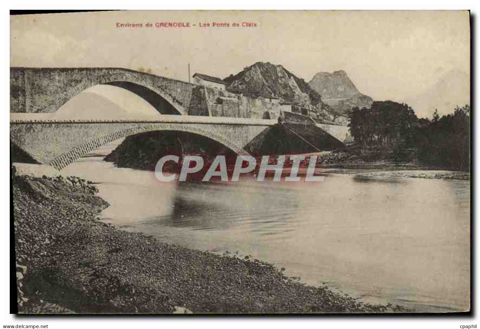 CPA Environ de Grenoble Les Ponts de Claix