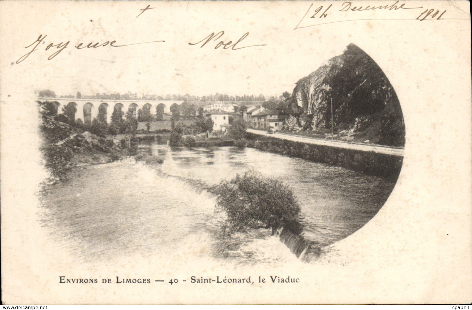 CPA Environ de Limoges Saint Leonard Viaduc