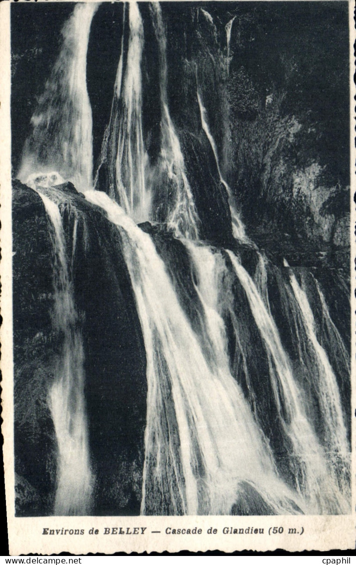 CPA Environs de Belley Cascade de Giandieu