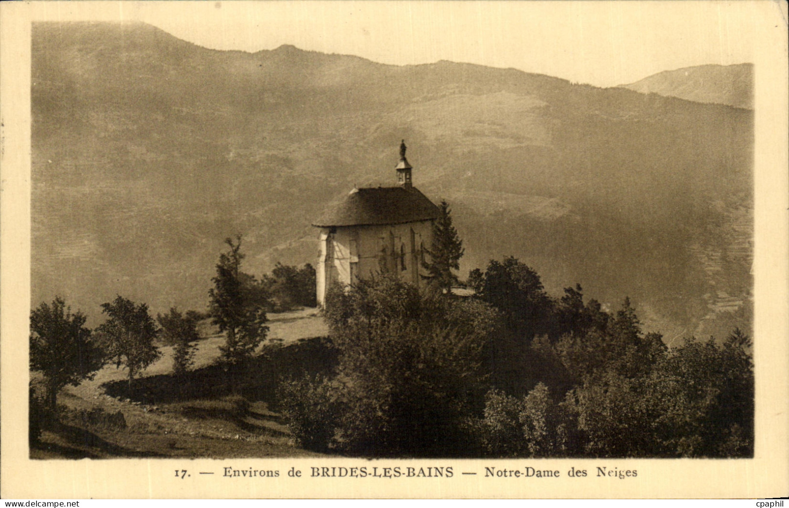 CPA Environs de Brides Les Bains Notre Dame des Neiges