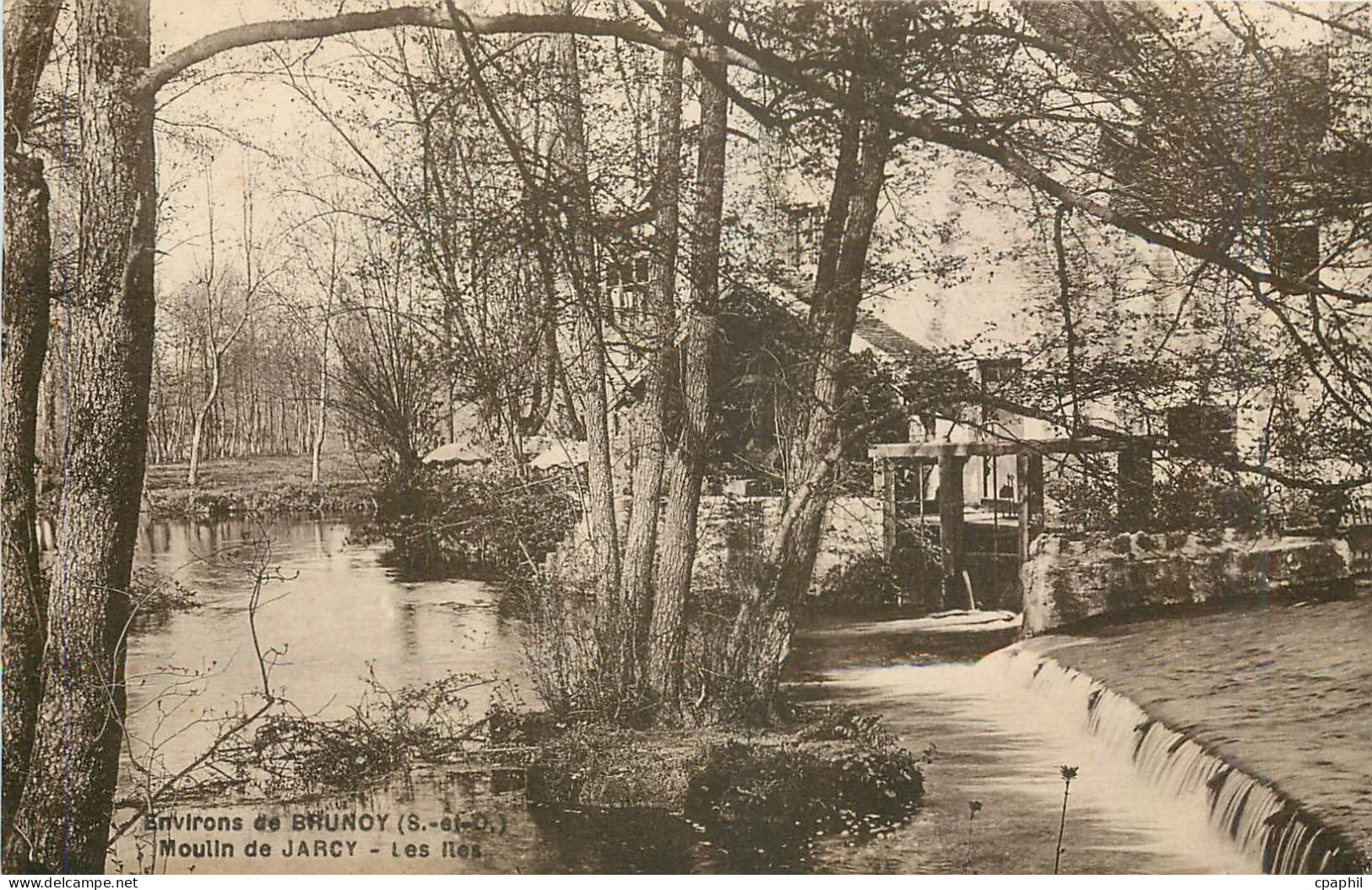 CPA Environs de Brunoy Moulin de Jarcy Les Iles