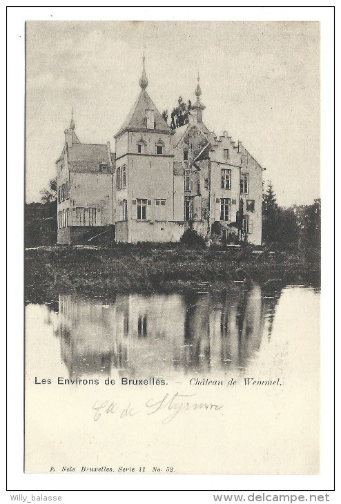 CPA - Environs de Bruxelles - Château de WEMMEL - Kasteel   //