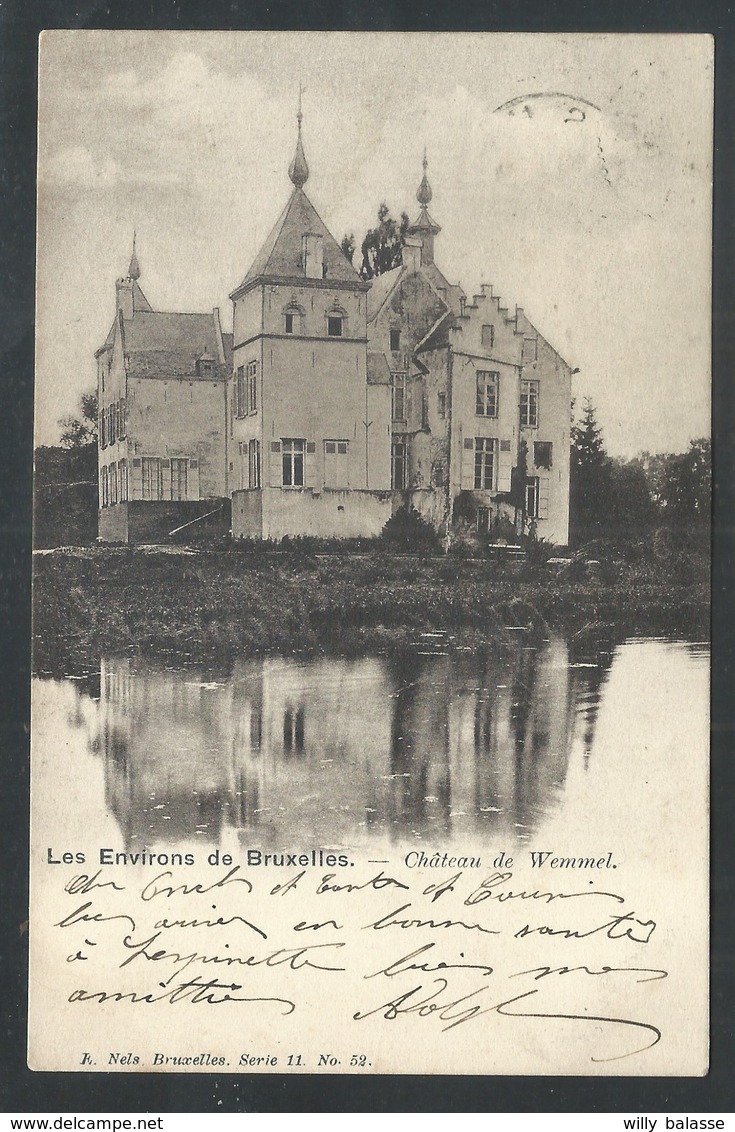 +++ CPA - Environs de Bruxelles - Château de WEMMEL - Nels série 11 N° 52  //