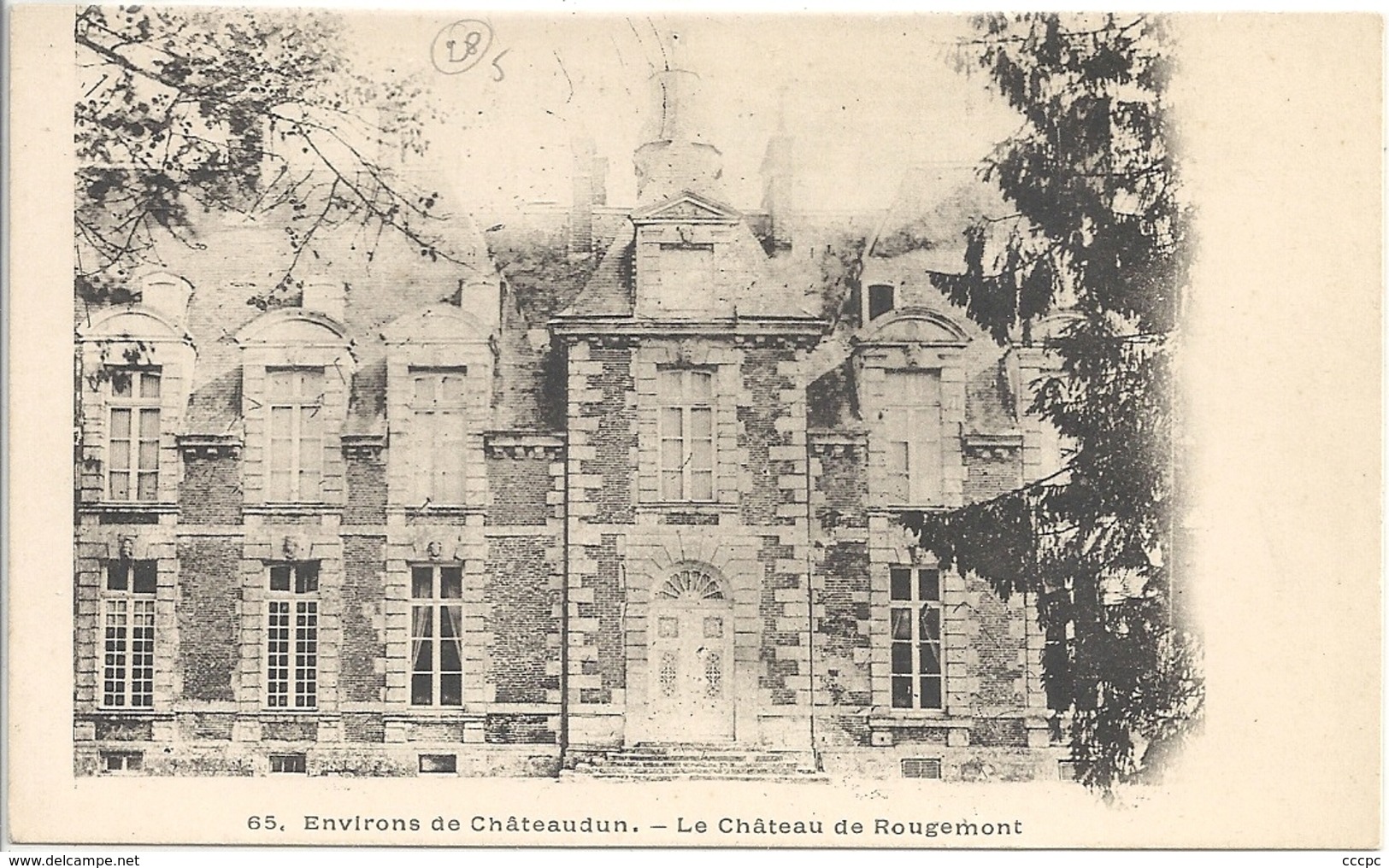 CPA Environs de Chateaudun Château de Rougemont