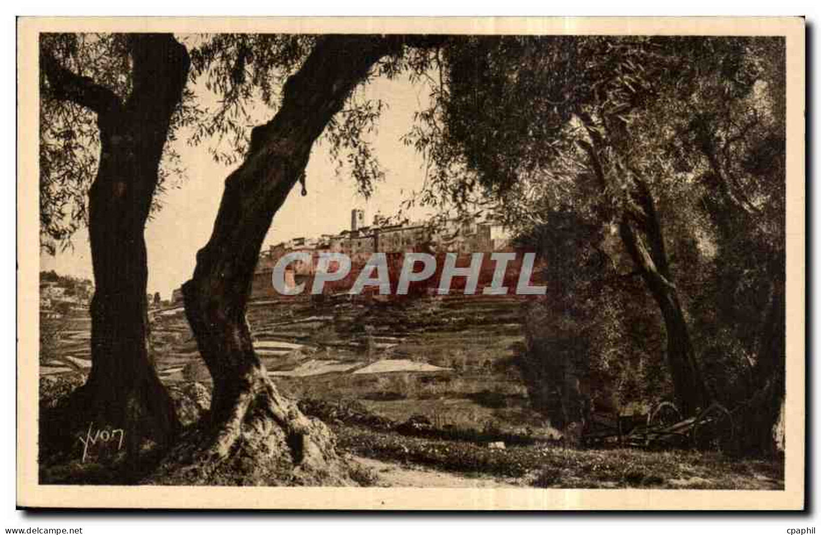 CPA Environs de Grasse